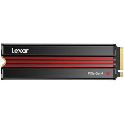 Lexar SSD 1TB con Disipador de Calor, M.2 2280 PCIe Gen4 NVMe SSD Velocidade até 7000 MB/s, unidade de estado sólido para PS5, PC Lexar SSD 1TB con Disipador de Calor, M.2 2280 PCIe Gen4 NVMe SSD Velocidade até 7000 MB/s, unidade de estado sólido para PS5, PC