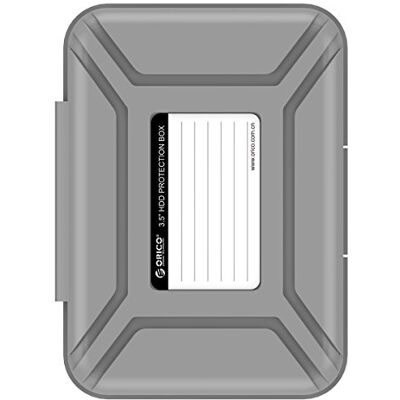 ORICO Capa de disco rígido externo 3,5 para Western Digital WD Seagate Toshiba Samsung, cinzento ORICO Capa de disco rígido externo 3,5 para Western Digital WD Seagate Toshiba Samsung, cinzento
