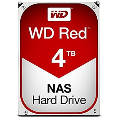 Western Digital WD Red WD40EFRX 4 TB SATA 6 Gb/s Hard Disk Drive with NASware Western Digital WD Red WD40EFRX 4 TB SATA 6 Gb/s Hard Disk Drive with NASware