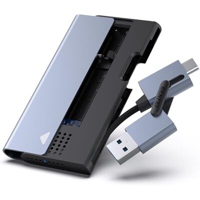 BENFEI Capa M.2 NVMe, caixa SSD M2 com UASP, USB 3.0/USB C 3.2 Gen 2 10 Compatível com UASP e TRIM para chaves M e M&B de tamanho em SSD 2230/2242/2260/2280 BENFEI Capa M.2 NVMe, caixa SSD M2 com UASP, USB 3.0/USB C 3.2 Gen 2 10 Compatível com UASP e TRIM para chaves M e M&B de tamanho em SSD 2230/2242/2260/2280