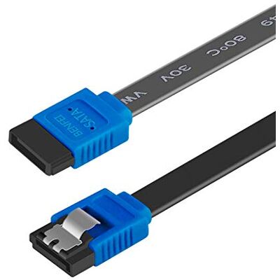 BENFEI Cabo SATA III, 6 Gbps, reto, HDD, SDD, cabo de dados com trava de bloqueio, compatível com disco rígido SATA, SSD, controlador de CD, gravador de CD BENFEI Cabo SATA III, 6 Gbps, reto, HDD, SDD, cabo de dados com trava de bloqueio, compatível com disco rígido SATA, SSD, controlador de CD, gravador de CD