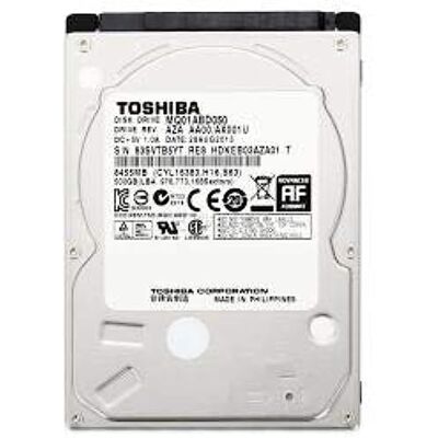 Toshiba mq01abd050 V Disco rígido interno 2,5" 500 GB SATA Toshiba mq01abd050 V Disco rígido interno 2,5" 500 GB SATA