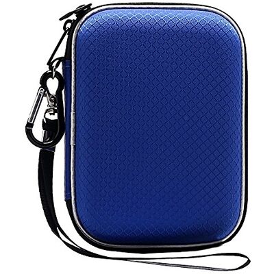 Lacdo Capas de disco rígido externas para Western Digital WD Elements, WD My Passport para Mac Ultra, WD Black P10 HDD 1TB 2TB 3TB 4TB 5TB 2,5" EVA capa impermeável portátil estojo rígido, azul Lacdo Capas de disco rígido externas para Western Digital WD Elements, WD My Passport para Mac Ultra, WD Black P10 HDD 1TB 2TB 3TB 4TB 5TB 2,5" EVA capa impermeável portátil estojo rígido, azul
