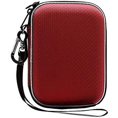 Lacdo Capas de disco rígido externas para Western Digital WD Elements, WD My Passport para Mac Ultra, WD Black P10 HDD 1TB 2TB 3TB 4TB 5TB 2,5" EVA capa impermeável portátil estojo rígido, vermelho Lacdo Capas de disco rígido externas para Western Digital WD Elements, WD My Passport para Mac Ultra, WD Black P10 HDD 1TB 2TB 3TB 4TB 5TB 2,5" EVA capa impermeável portátil estojo rígido, vermelho