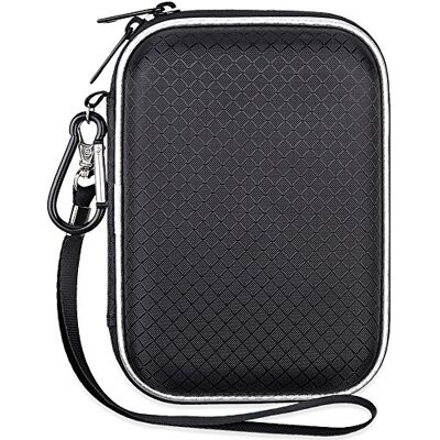 Lacdo Capas de disco rígido externas para Western Digital WD Elements, WD My Passport para Mac Ultra, WD Black P10 HDD 1TB 2TB 3TB 4TB 5TB 2,5" EVA capa impermeável portátil estojo rígido, preto Lacdo Capas de disco rígido externas para Western Digital WD Elements, WD My Passport para Mac Ultra, WD Black P10 HDD 1TB 2TB 3TB 4TB 5TB 2,5" EVA capa impermeável portátil estojo rígido, preto