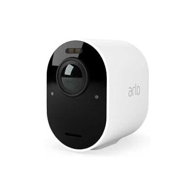 Arlo Ultra 2 câmara de vigilância WiFi exterior 4K, câmara de vigilância WiFi interior, sensor de movimento, alarme para casa, requer hub inteligente vendido separadamente, câmara adicional, branca Arlo Ultra 2 câmara de vigilância WiFi exterior 4K, câmara de vigilância WiFi interior, sensor de movimento, alarme para casa, requer hub inteligente vendido separadamente, câmara adicional, branca