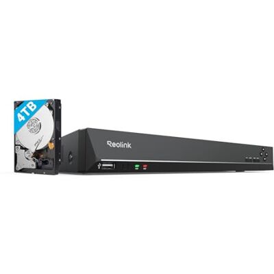 Reolink - RLN16-410 - 16 Canais - 4TB HDD - NVR Reolink - RLN16-410 - 16 Canais - 4TB HDD - NVR