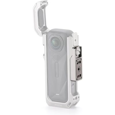 Tilta Placa de montagem horizontal Insta360 X5 compatível com gaiola para câmara Insta360 X5 cinzento titânio TA-T90-HMP-TG Tilta Placa de montagem horizontal Insta360 X5 compatível com gaiola para câmara Insta360 X5 cinzento titânio TA-T90-HMP-TG