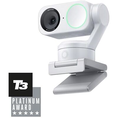 Insta360 Link 2 branco ártico webcam 4K PTZ PC/Mac, sensor 1/2", rastreamento IA, HDR, cancelamento de ruído por IA, controlo por gestos para streaming, videochamadas, jogos, funciona com zoom Insta360 Link 2 branco ártico webcam 4K PTZ PC/Mac, sensor 1/2", rastreamento IA, HDR, cancelamento de ruído por IA, controlo por gestos para streaming, videochamadas, jogos, funciona com zoom