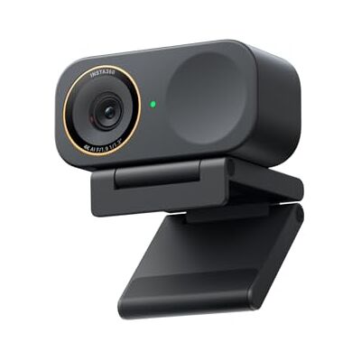 Insta360 Link 2C Pro – Webcam 4K para PC/Mac com sensor de 1/1,3", desempenho em baixa luz, quadro automático, HDR e microfones com cancelamento de ruído, compatível com plataformas de videochamadas. Insta360 Link 2C Pro – Webcam 4K para PC/Mac com sensor de 1/1,3", desempenho em baixa luz, quadro automático, HDR e microfones com cancelamento de ruído, compatível com plataformas de videochamadas.