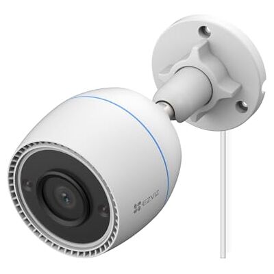 EZVIZ Câmara de vigilância WiFi exterior, 1080P, câmara de segurança exterior IP67 com 30m de visão noturna, deteção de movimento e alarme instantâneo, H.265, compatível com Alexa, modelo C3TN EZVIZ Câmara de vigilância WiFi exterior, 1080P, câmara de segurança exterior IP67 com 30m de visão noturna, deteção de movimento e alarme instantâneo, H.265, compatível com Alexa, modelo C3TN