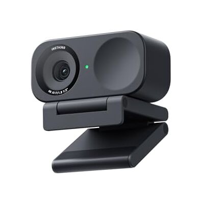 Insta360 Link 2C Pacote padrão preto grafite Webcam 4K PC/Mac, sensor 1/2", quadro automático, HDR, cancelamento de ruído por IA, controlo por gestos para streaming, videochamadas, jogos Insta360 Link 2C Pacote padrão preto grafite Webcam 4K PC/Mac, sensor 1/2", quadro automático, HDR, cancelamento de ruído por IA, controlo por gestos para streaming, videochamadas, jogos