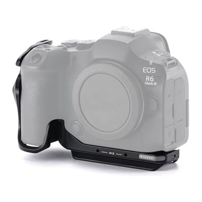 Tilta Gaiola R6 Mark III, gaiola para meia câmera compatível com R6 Mark III/R5 Mark II preto TA-T99-HCC-B Tilta Gaiola R6 Mark III, gaiola para meia câmera compatível com R6 Mark III/R5 Mark II preto TA-T99-HCC-B