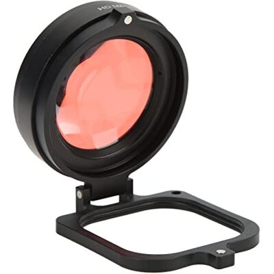 Vbestlife Filtro vermelho de 58 mm, câmara de ação, 16 x filtro de mergulho de lente de primeiro plano macro para Hero 9, para fotografia submarina Vbestlife Filtro vermelho de 58 mm, câmara de ação, 16 x filtro de mergulho de lente de primeiro plano macro para Hero 9, para fotografia submarina