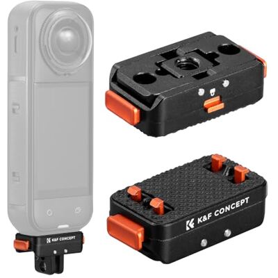 K&F CONCEPT Soporte Plegable Magnético de Liberación Rápida Compatible con Insta360 X5,Insta 360 Ace Pro,Ace Pro 2 K&F CONCEPT Soporte Plegable Magnético de Liberación Rápida Compatible con Insta360 X5,Insta 360 Ace Pro,Ace Pro 2