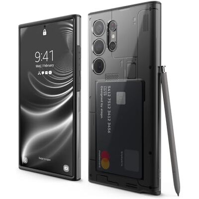elago Capa X-Ray com Porta-Cartões Compatível com Samsung Galaxy S24 Ultra, TPU Premium + policarbonato, Capa Protetora de Corpo Completo, Recortes precisos para a câmera (Preto) TPU Premium + Policarbonato, Protección de Cuerpo Completo, Recortes Preci elago Capa X-Ray com Porta-Cartões Compatível com Samsung Galaxy S24 Ultra, TPU Premium + policarbonato, Capa Protetora de Corpo Completo, Recortes precisos para a câmera (Preto) TPU Premium + Policarbonato, Protección de Cuerpo Completo, Recortes Preci