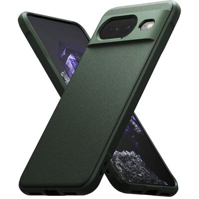 Ringke Onyx Capa para Google Pixel 8, sente-se bem na mão, resistente ao óleo e à sujidade, cortes precisos para a câmara verde escuro Ringke Onyx Capa para Google Pixel 8, sente-se bem na mão, resistente ao óleo e à sujidade, cortes precisos para a câmara verde escuro