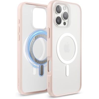 elago Capa Híbrida Magnética Compatível com iPhone 16 Pro MAX 6,9” Compatível com MagSafe, Híbrida PC + TPU, Parachoque à Prova de Choques, Proteção da Câmera (Rosa Claro Fosco) Compatible con MagSafe, PC + TPU, Parachoques Antigolpes, Protección de Cám elago Capa Híbrida Magnética Compatível com iPhone 16 Pro MAX 6,9” Compatível com MagSafe, Híbrida PC + TPU, Parachoque à Prova de Choques, Proteção da Câmera (Rosa Claro Fosco) Compatible con MagSafe, PC + TPU, Parachoques Antigolpes, Protección de Cám
