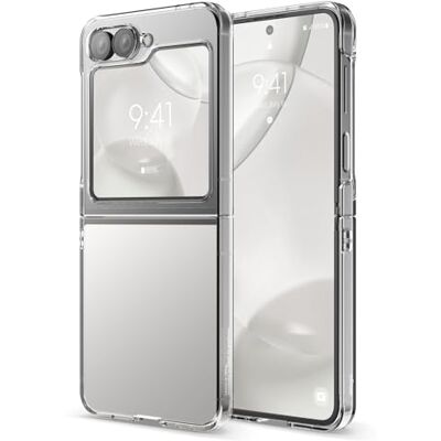 elago Capa transparente compatível com Samsung Galaxy Z Flip 7 FE, Z Flip 6 cortes precisos para a câmera, design leve, capa protetora, PC transparente premium, pára-choques anti-impactos Recortes Precisos para Cámara, Diseño Ligero, Carcasa Protectora, elago Capa transparente compatível com Samsung Galaxy Z Flip 7 FE, Z Flip 6 cortes precisos para a câmera, design leve, capa protetora, PC transparente premium, pára-choques anti-impactos Recortes Precisos para Cámara, Diseño Ligero, Carcasa Protectora,