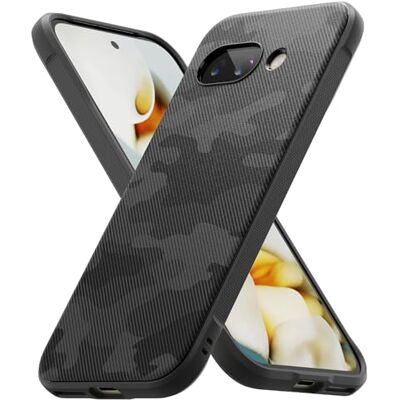 Ringke Onyx Capa para Google Pixel 9a, sente-se bem na mão, resistente ao óleo e à sujidade, cortes precisos para a câmara camuflagem preta Ringke Onyx Capa para Google Pixel 9a, sente-se bem na mão, resistente ao óleo e à sujidade, cortes precisos para a câmara camuflagem preta