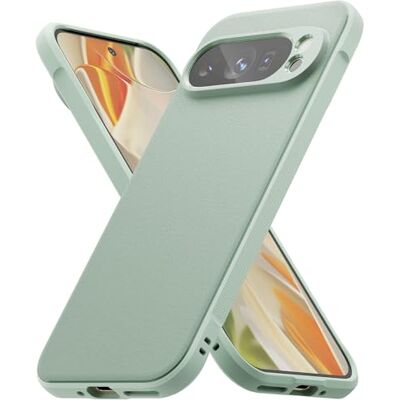 Ringke Onyx Capa para Google Pixel 9 Pro XL, sente-se bem na mão, resistente a óleo e sujidade, cortes precisos para a câmara verde menta Ringke Onyx Capa para Google Pixel 9 Pro XL, sente-se bem na mão, resistente a óleo e sujidade, cortes precisos para a câmara verde menta