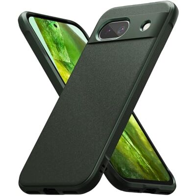 Ringke Onyx Capa para Google Pixel 8a, sente-se bem na mão, resistente ao óleo e à sujidade, cortes precisos para a câmara verde escuro Ringke Onyx Capa para Google Pixel 8a, sente-se bem na mão, resistente ao óleo e à sujidade, cortes precisos para a câmara verde escuro