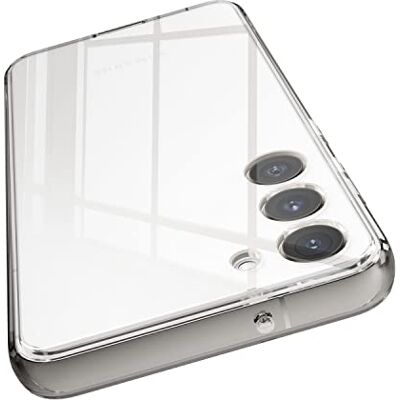 elago Capa híbrida transparente para Samsung Galaxy S23 Ultra Tecnologia híbrida de TPU, anti-amarelecimento, recortes precisos para câmara, invólucro anti-impactos (transparente) elago Capa híbrida transparente para Samsung Galaxy S23 Ultra Tecnologia híbrida de TPU, anti-amarelecimento, recortes precisos para câmara, invólucro anti-impactos (transparente)