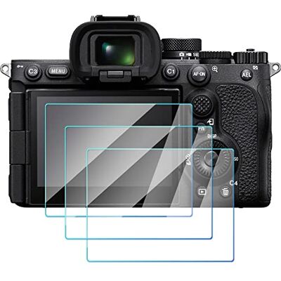 Generic A7RV Protetor de ecrã de vidro temperado compatível com Sony A7RV / A7R5 / Alpha 7RV Camera, FANZR 0,3 mm dureza 9H anti-impressões (embalagem de 3) Generic A7RV Protetor de ecrã de vidro temperado compatível com Sony A7RV / A7R5 / Alpha 7RV Camera, FANZR 0,3 mm dureza 9H anti-impressões (embalagem de 3)