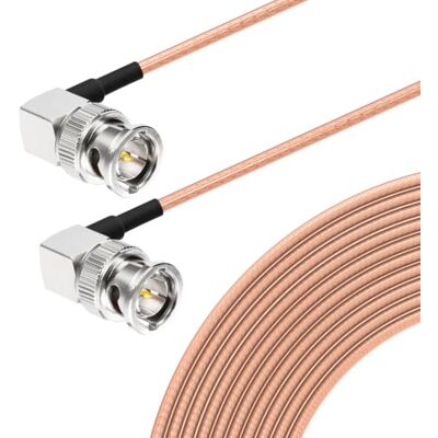 Superbat Cabo SDI HD 3G 50 cm BNC macho em ângulo reto 75 ohm RG179 fino Flexível, leve, resistência alta temperatura, HD-SDI 1080p, para câmara / conversor SDI/gravador DVR/sistema de segurança Superbat Cabo SDI HD 3G 50 cm BNC macho em ângulo reto 75 ohm RG179 fino Flexível, leve, resistência alta temperatura, HD-SDI 1080p, para câmara / conversor SDI/gravador DVR/sistema de segurança