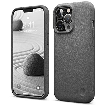 elago Pebble Capa compatível com iPhone 13 Pro (6,1"), superfície revestida de Pebble, TPU Premium, design ergonómico de forma redonda, proteção avançada de câmara, à prova de impactos Superficie Recubierta de Guijarros, TPU Premium, Diseño Ergonómico R elago Pebble Capa compatível com iPhone 13 Pro (6,1"), superfície revestida de Pebble, TPU Premium, design ergonómico de forma redonda, proteção avançada de câmara, à prova de impactos Superficie Recubierta de Guijarros, TPU Premium, Diseño Ergonómico R