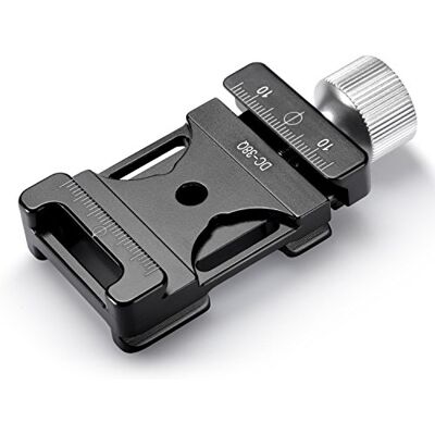 NEEWER Botão de parafuso de alumínio de 38 mm com braçadeira de libertação rápida com correia de mão para câmara NEEWER Botão de parafuso de alumínio de 38 mm com braçadeira de libertação rápida com correia de mão para câmara