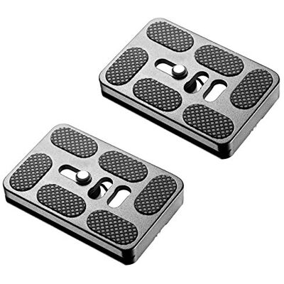 NEEWER 2 Placas universais de metal PU-60 de 60 milímetros com parafuso de 1/4 polegadas, adapta-se padrão para cabeça de bola de tripé de câmara (preto) NEEWER 2 Placas universais de metal PU-60 de 60 milímetros com parafuso de 1/4 polegadas, adapta-se padrão para cabeça de bola de tripé de câmara (preto)