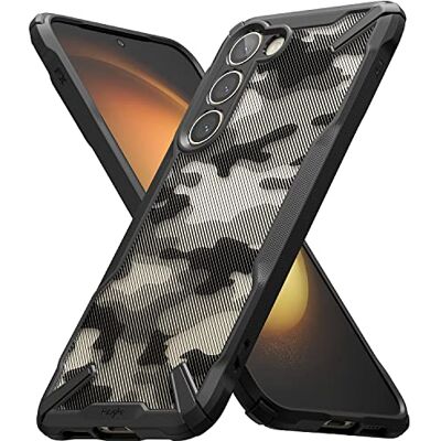 Ringke Fusion-X Capa para Samsung Galaxy S23, capa protetora resistente a Proteção resistente, moldura em X à prova de choque, aderência lateral antiderrapante, recortes individuais para câmara Ringke Fusion-X Capa para Samsung Galaxy S23, capa protetora resistente a Proteção resistente, moldura em X à prova de choque, aderência lateral antiderrapante, recortes individuais para câmara