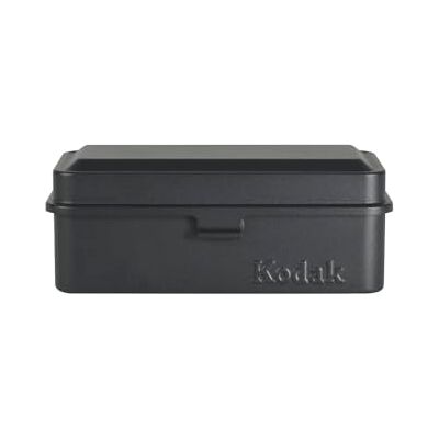 Kodak Film Case Estojo de filme 120/135 para 8 rolos de 120 filmes / 10 rolos de filmes de 35 mm caixa de aço retro para classificar e proteger a película (preto) (filme não incluído) Kodak Film Case Estojo de filme 120/135 para 8 rolos de 120 filmes / 10 rolos de filmes de 35 mm caixa de aço retro para classificar e proteger a película (preto) (filme não incluído)