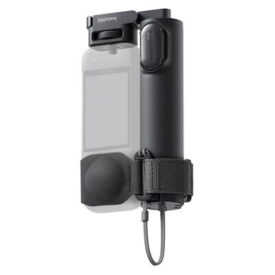 Insta360 Selfie Stick dobrável 2 em 1, mastro invisível e tripé incorporado, armação de 1/4" compatível com câmaras de ação X5, X4, X3 Insta360 Selfie Stick dobrável 2 em 1, mastro invisível e tripé incorporado, armação de 1/4" compatível com câmaras de ação X5, X4, X3