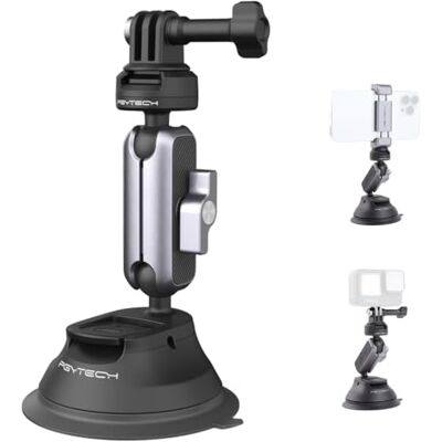 PGYTECH CapLock Soporte de Ventosa, Fijación Coche Cámara de Acción Janela panorâmica de 360° com adaptador de rosca de 1/4, compatível com GoPro/DJI Osmo/Insta360, sistema de libertação rápida PGYTECH CapLock Soporte de Ventosa, Fijación Coche Cámara de Acción Janela panorâmica de 360° com adaptador de rosca de 1/4, compatível com GoPro/DJI Osmo/Insta360, sistema de libertação rápida