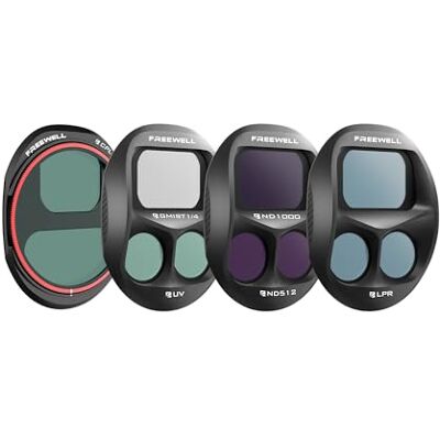 FREEWELL Filtros diários para dji Mavic 4 Pro ND1000, LPR,Glow Mist 1/4,CPL Filtros de lente premium para fotos cinematográficas, cores melhoradas e redução de brilho FREEWELL Filtros diários para dji Mavic 4 Pro ND1000, LPR,Glow Mist 1/4,CPL Filtros de lente premium para fotos cinematográficas, cores melhoradas e redução de brilho