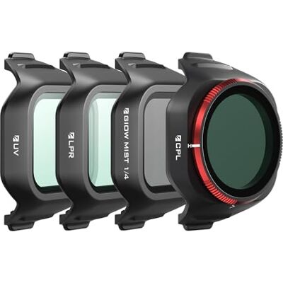 FREEWELL Filtros diários para dji Mini 5 Pro UV CPL LPR Glow Mist 1/4 Filtros premium para imagens cinematográficas, cores melhoradas e redução da poluição luminosa. FREEWELL Filtros diários para dji Mini 5 Pro UV CPL LPR Glow Mist 1/4 Filtros premium para imagens cinematográficas, cores melhoradas e redução da poluição luminosa.