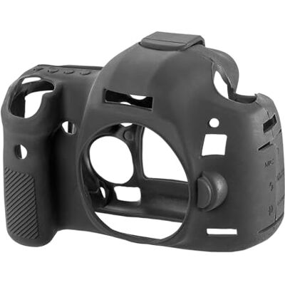 walimex pro Easycover ECC5D3 Capa de silicone para Canon 5D Mark III, cor preta walimex pro Easycover ECC5D3 Capa de silicone para Canon 5D Mark III, cor preta