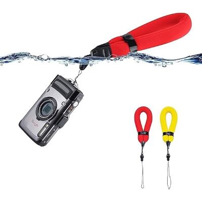 PROfezzion 2 Pack Waterproof Camera Floating Wrist Strap for Gopro Hero 9 8 for Canon Olumpus Nikon Underwater Camera PROfezzion 2 Pack Waterproof Camera Floating Wrist Strap for Gopro Hero 9 8 for Canon Olumpus Nikon Underwater Camera