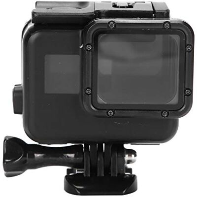 Vbestlife Estojo impermeável, para GoPro, para Hero 5 6 7, 40 M capa protetora para mergulho debaixo de água, capa protetora para câmara de mergulho, acessórios subaquáticos Vbestlife Estojo impermeável, para GoPro, para Hero 5 6 7, 40 M capa protetora para mergulho debaixo de água, capa protetora para câmara de mergulho, acessórios subaquáticos