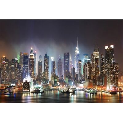 YongFoto 1,5 x 1 m Fundo de fotografia Nova Iorque Manhattan arranha-céus horizonte rio Hudson noite paisagem foto fundo fotos festa retrato acessórios YongFoto 1,5 x 1 m Fundo de fotografia Nova Iorque Manhattan arranha-céus horizonte rio Hudson noite paisagem foto fundo fotos festa retrato acessórios