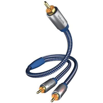 in-akustik Inakustik Premium Cabo de áudio e subwoofer (1 conector RCA, 2 conectores RCA, 3 m) in-akustik Inakustik Premium Cabo de áudio e subwoofer (1 conector RCA, 2 conectores RCA, 3 m)