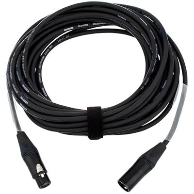 Cordial Cabo micro XLR 10 m cabo microfone Select simétrico Standard Cordial Cabo micro XLR 10 m cabo microfone Select simétrico Standard