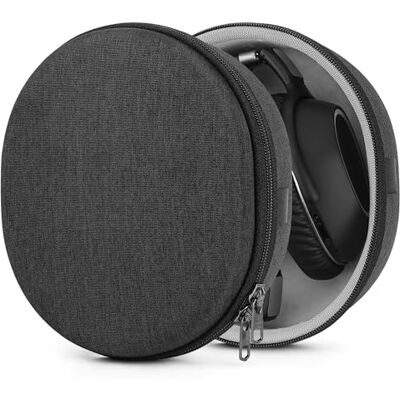 GEEKRIA Estojo Shield para auriculares compatível com Sennheiser Momentum 3 Wireless, HD 450BT, HD 350BT, bolsa de viagem rígida de substituição com espaço para cabos (cinzento escuro) GEEKRIA Estojo Shield para auriculares compatível com Sennheiser Momentum 3 Wireless, HD 450BT, HD 350BT, bolsa de viagem rígida de substituição com espaço para cabos (cinzento escuro)