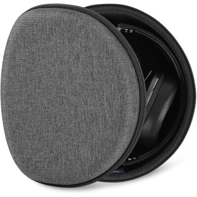 GEEKRIA Estojo para auriculares Shield, compatível com Sennheiser HD 450BT/HD 450SE/HD 458BT, Momentum 3/2, bolsa de viagem rígida de substituição com compartimento para cabos (cinzento escuro) GEEKRIA Estojo para auriculares Shield, compatível com Sennheiser HD 450BT/HD 450SE/HD 458BT, Momentum 3/2, bolsa de viagem rígida de substituição com compartimento para cabos (cinzento escuro)