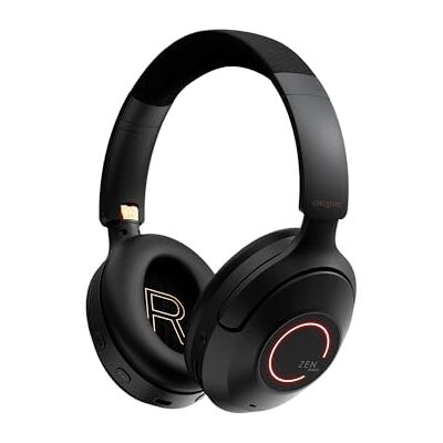 Creative Zen Hybrid Pro Auriculares sem fios Supra auriculares com áudio Bluetooth LE, com até 100 horas de bateria (ANC desativado), cancelamento de ruído ativo híbrido, modo ambiente Creative Zen Hybrid Pro Auriculares sem fios Supra auriculares com áudio Bluetooth LE, com até 100 horas de bateria (ANC desativado), cancelamento de ruído ativo híbrido, modo ambiente