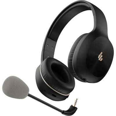 Edifier K750W Auriculares estéreo sem fios, Auriculares com microfone removível, cancelamento de ruído de chamada AI, tempo de reprodução 55H, conexão Bluetooth 5.4 e multiponto Preto Edifier K750W Auriculares estéreo sem fios, Auriculares com microfone removível, cancelamento de ruído de chamada AI, tempo de reprodução 55H, conexão Bluetooth 5.4 e multiponto Preto