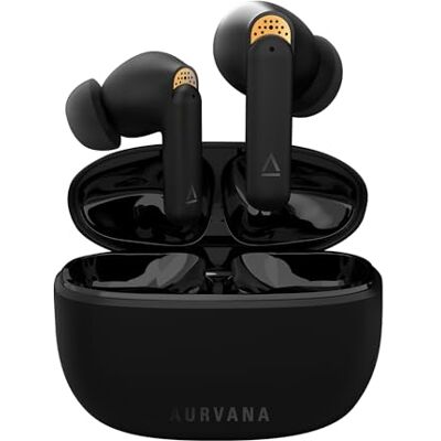 Creative Aurvana Ace auriculares True Wireless leves e impermeáveis com controlador xMEMS, aptX Adaptive e Bluetooth LE áudio, ANC, modo ambiente, IPX5, até 24 horas de duração da bateria Creative Aurvana Ace auriculares True Wireless leves e impermeáveis com controlador xMEMS, aptX Adaptive e Bluetooth LE áudio, ANC, modo ambiente, IPX5, até 24 horas de duração da bateria