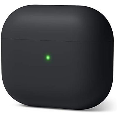 elago Capa híbrida líquida compatível com AirPods 3, proteção de estrutura de camada tripla (preto) elago Capa híbrida líquida compatível com AirPods 3, proteção de estrutura de camada tripla (preto)